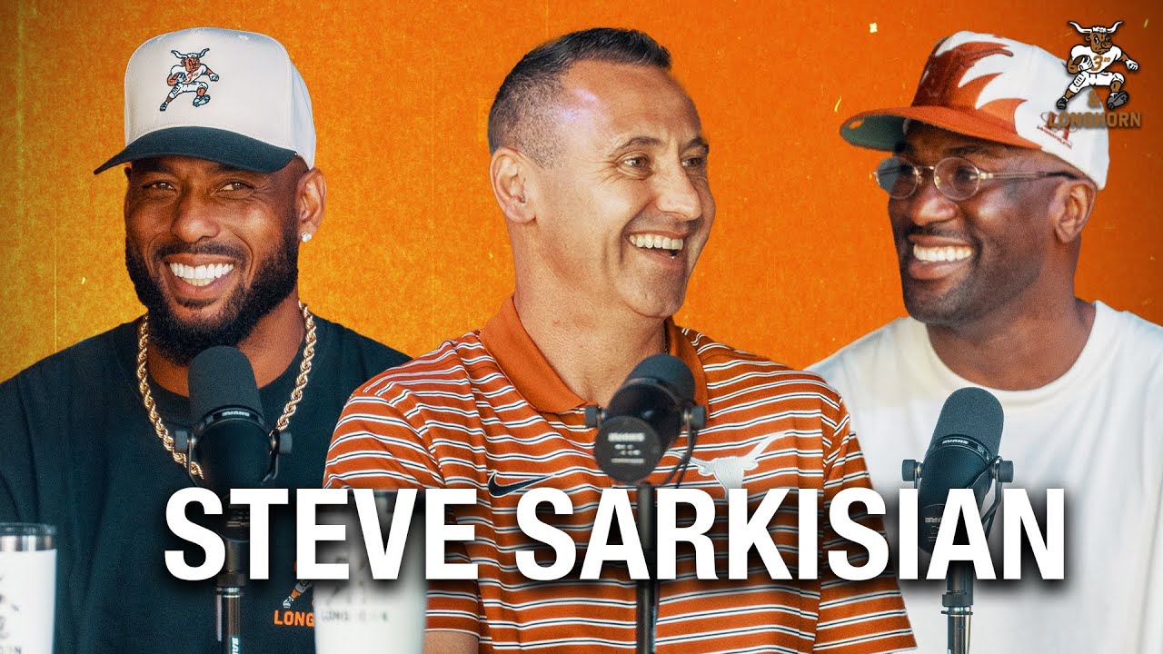 Steve Sarkisian Talks Texas, 2005 Rose Bowl, Arch Manning, Ohio State, College Gameday, & the SEC