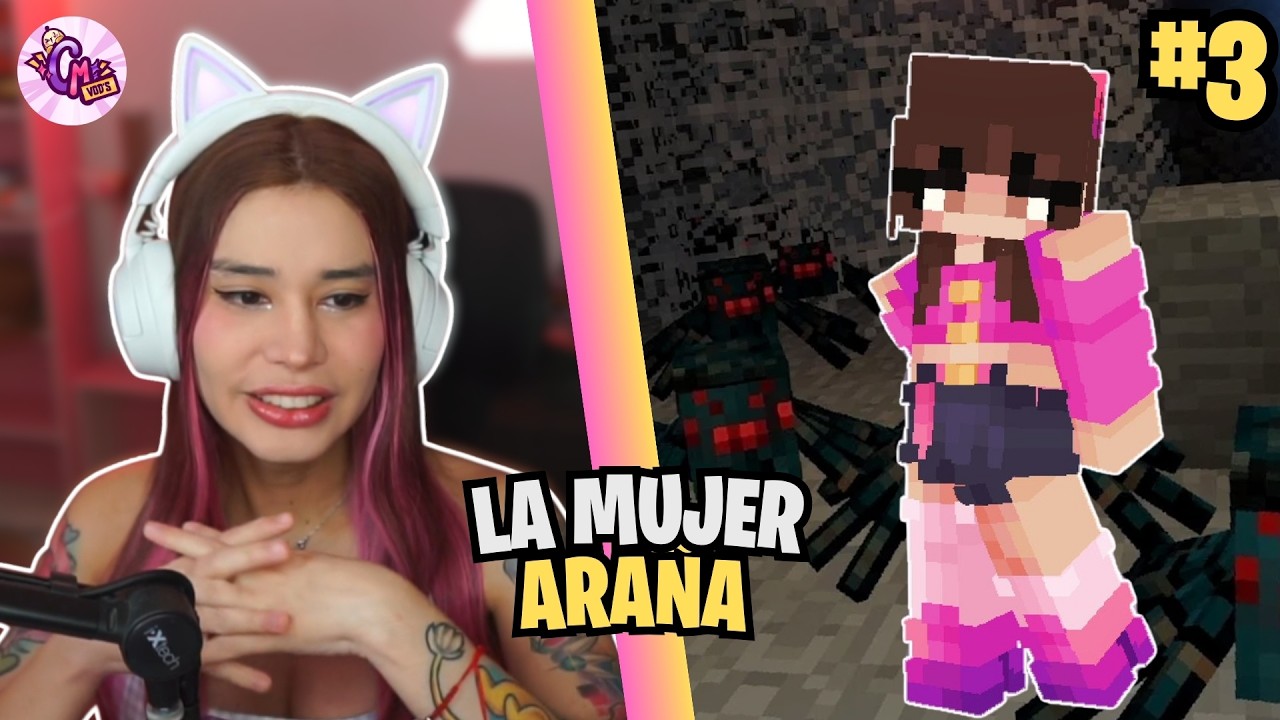 LA MUJER ARA&Ntilde;A 😎 / CRYSTAL MOLLY EN QSMP 2 DIA 3