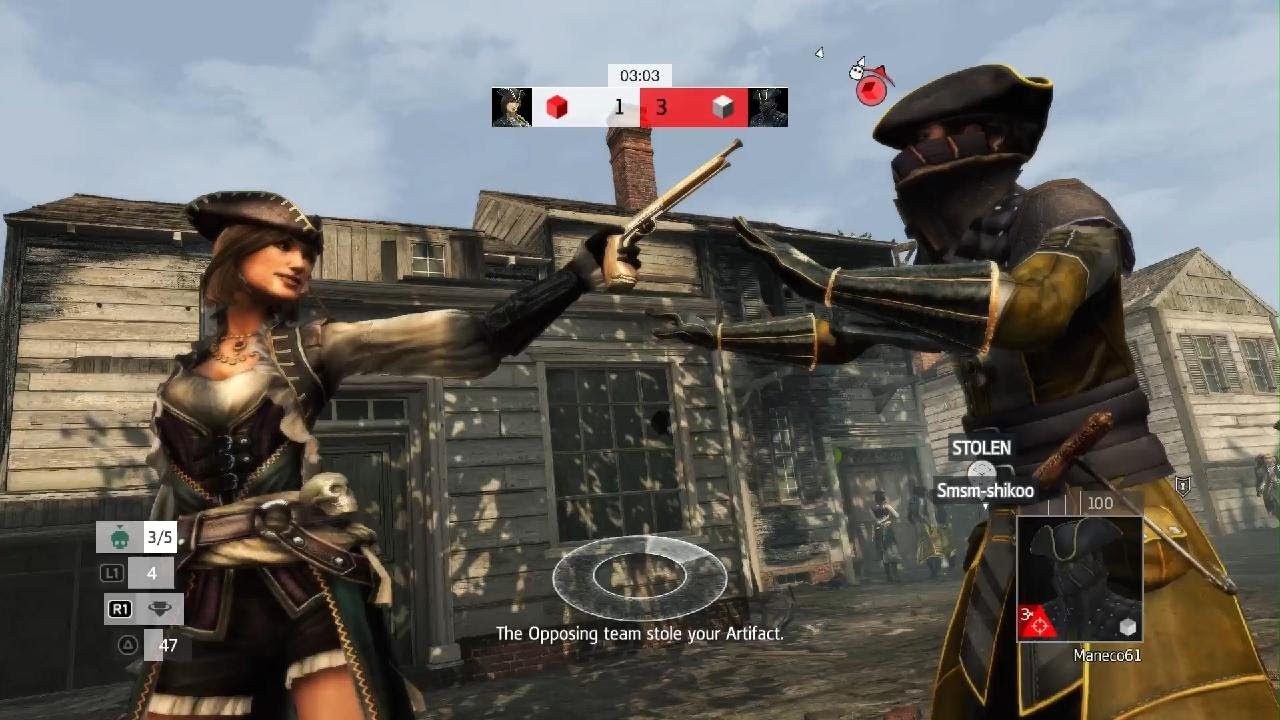 AC4 Multiplayer Artifact Assault - No Choice But to Defend