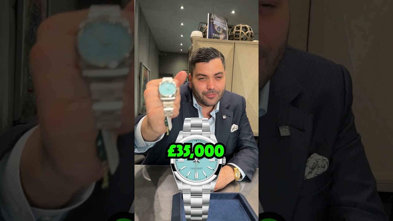 Have YOU seen the Tiffany dial before? 😳 