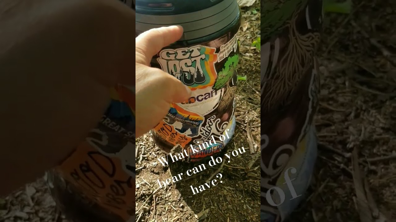 BEAR CAN #prototype #kevlar #carbonfiber #grubcan #appalachiantrail2023 #appalachiantrail