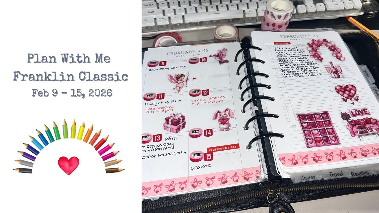 Plan With Me || Franklin Classic || Feb. 9-15, 2026 || Tyler Binder