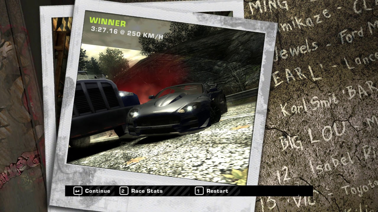 NFS Most Wanted - Aston Martin DB9 vs. Razor