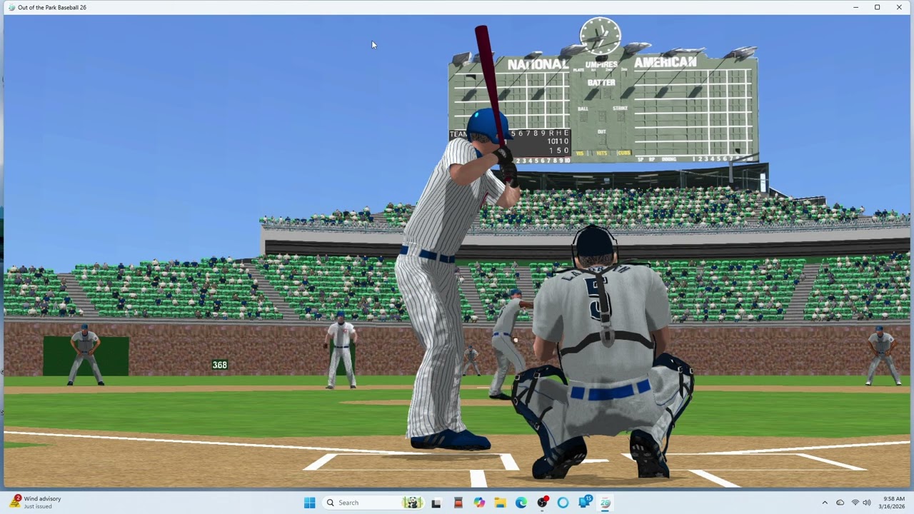 OOTP26 Exhibition Game Tony Balsamo tribute 1962 New York M at Chicago C