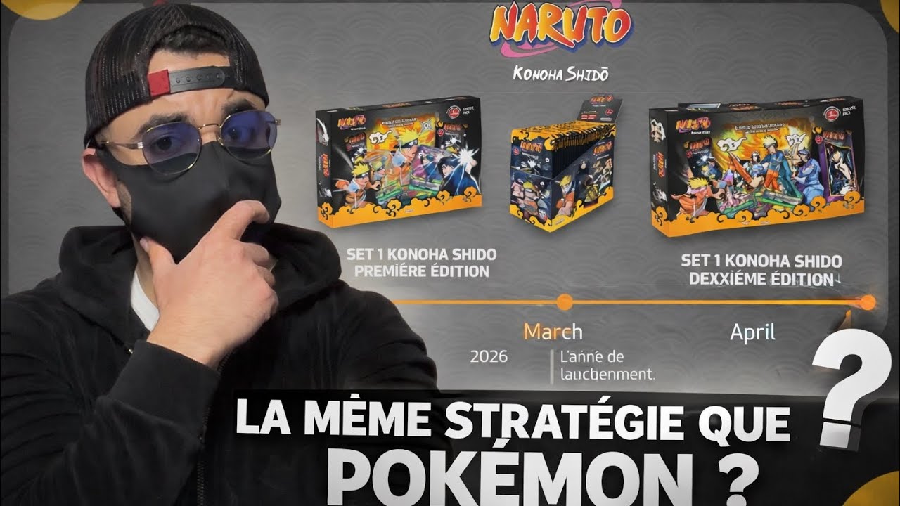 Le Nouveau TCG Naruto Mythos Va Copier Pokémon ? Calendrier COMPLET 2026 + Fuite de la Suite ?