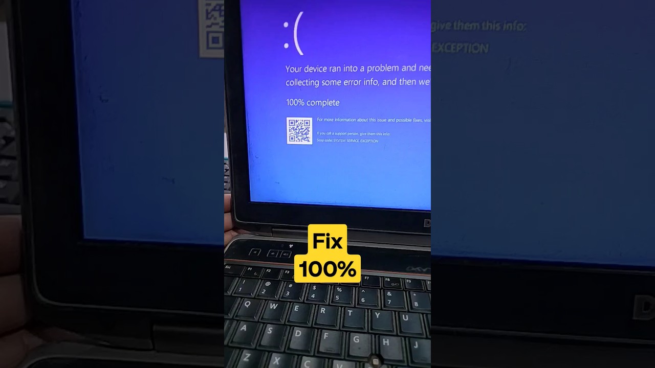Fix100% a Blue Screen of Death in Windows 10#macnitesh #2023#virulshorts