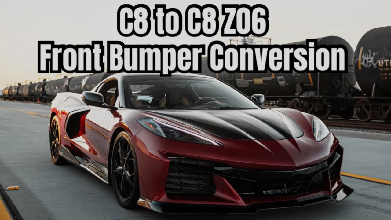 C8 to z06 Front Bumper Conversion: C8's best looking mod (IMHO)