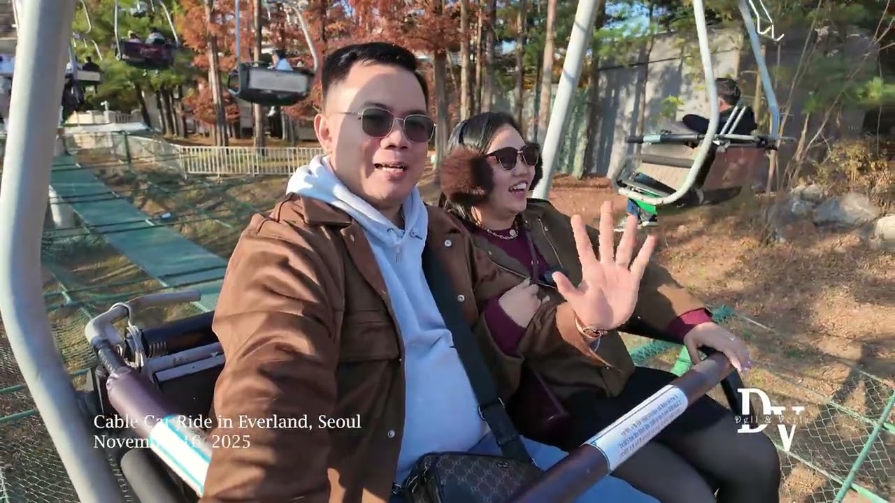 Cable Car Ride in Everland