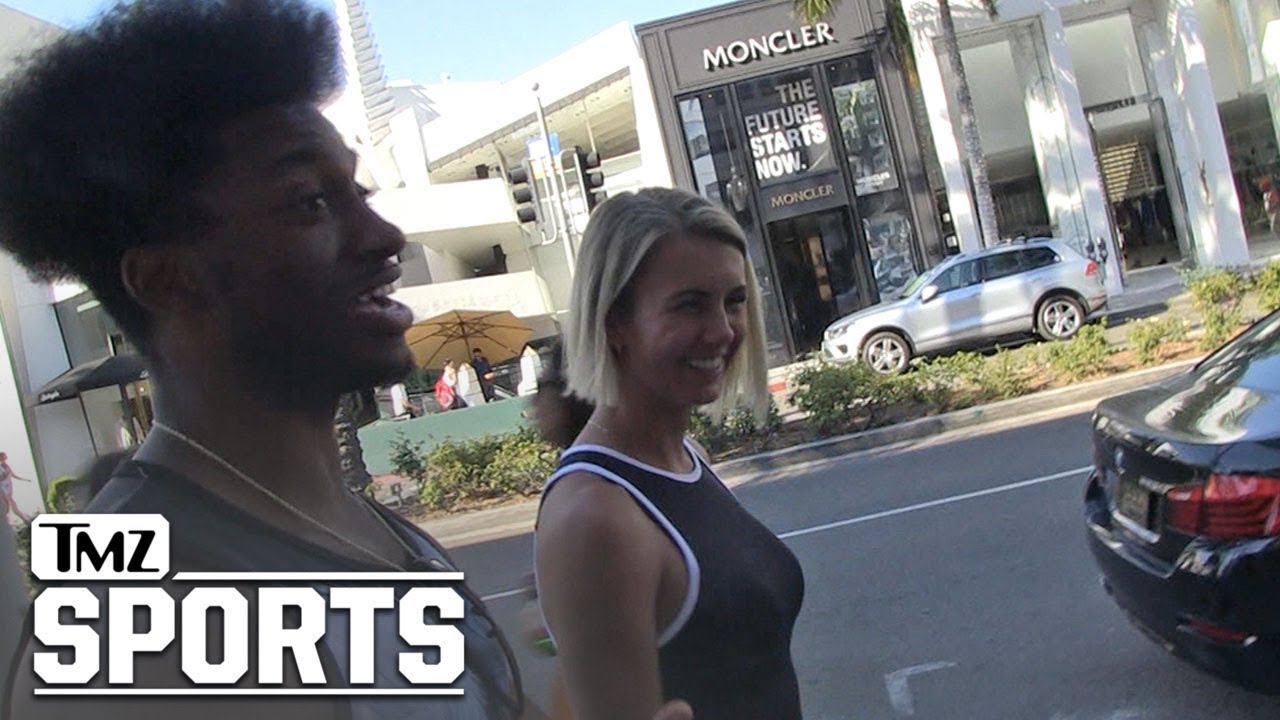 Robert Griffin III's Wife Training For 2020 Olympics, She's Faster Than Me! | TMZ Sports