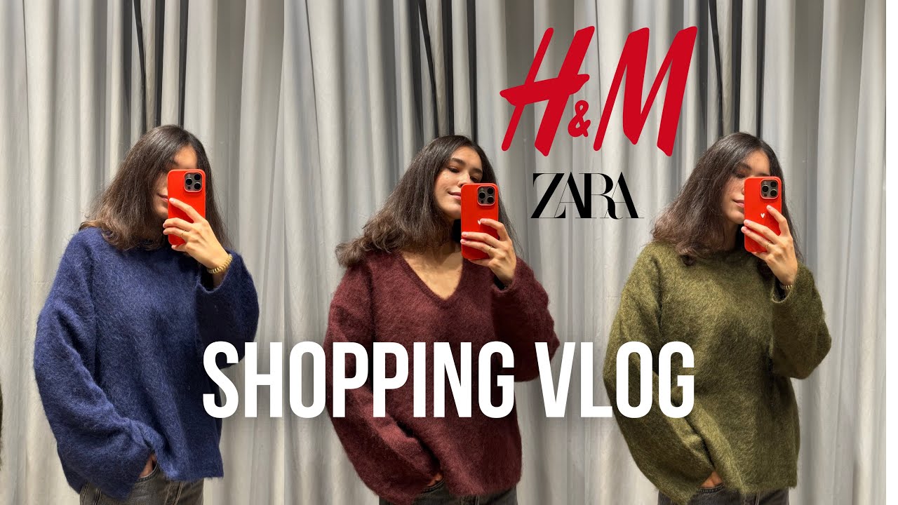 ШОППІНГ-ВЛОГ: H&M і ZARA | БЮДЖЕТНІ ТА ТЕПЛІ ЗНАХІДКИ