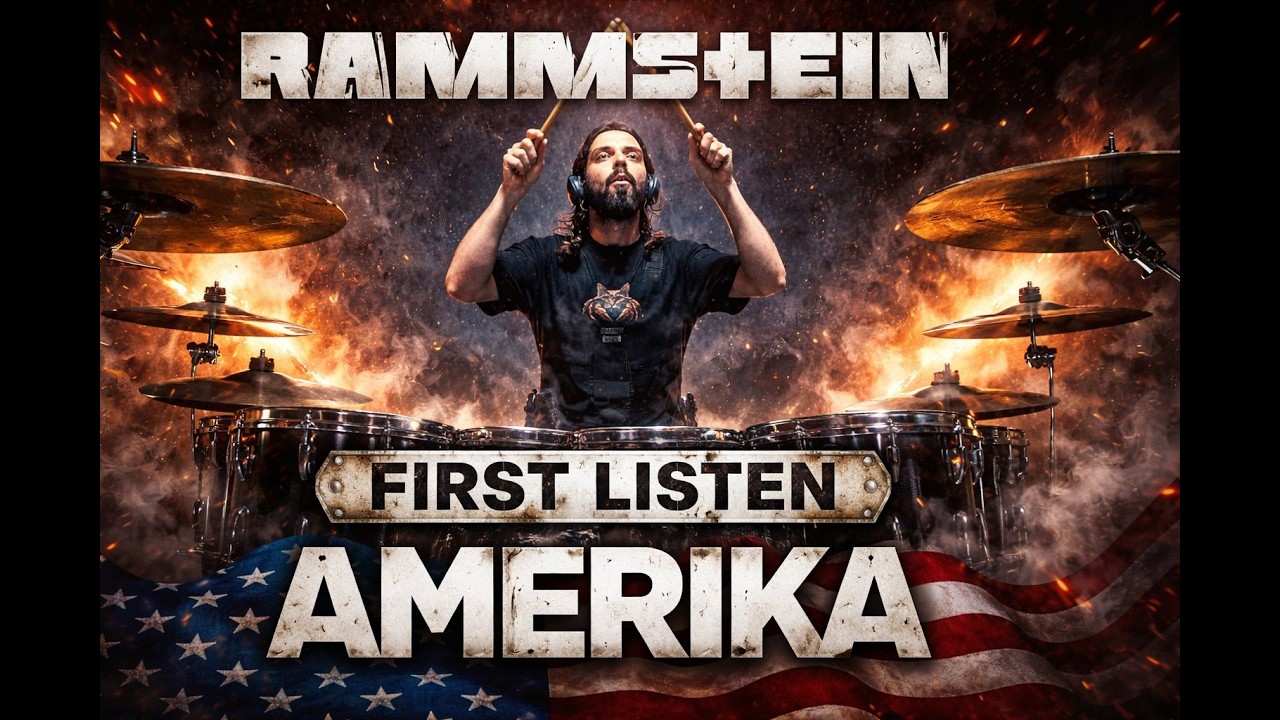 Rammstein – Amerika | First Attempt Drum Cover (No Rehearsal)
