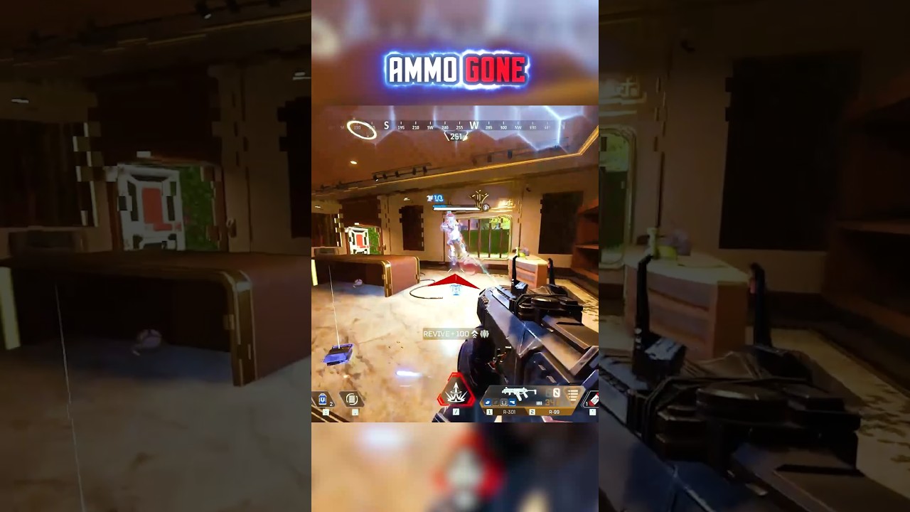 I Forgot to Reload My Secondary 😭 #apex #apexfunny #apexlegends #apexclips