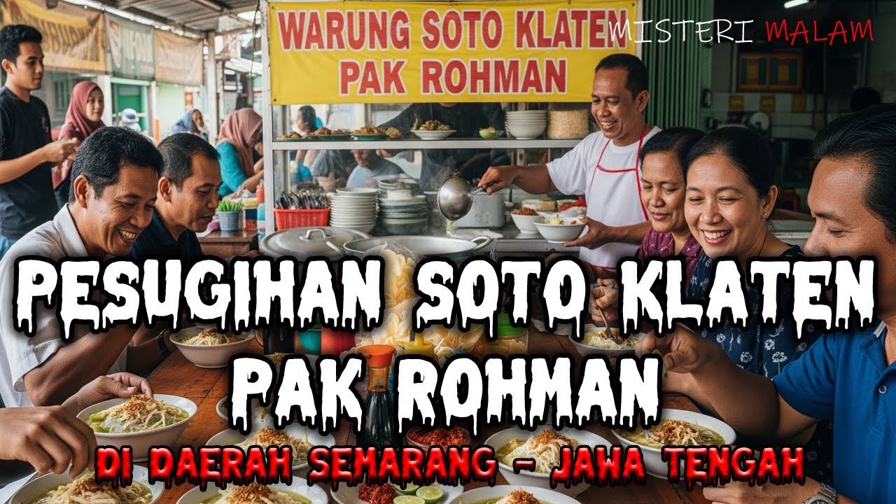 PESUGIHAN SOTO KLATEN PAK ROHMAN !!! DI DAERAH SEMARANG - JAWA TENGAH