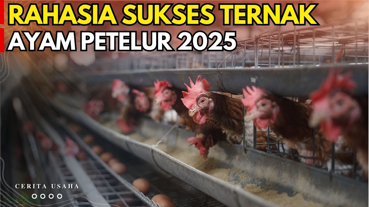 MASIH MUDA SUKSES TERNAK AYAM PETELUR, OMSET RATUSAN JUTA PERBULAN | KISAH INSPIRASI