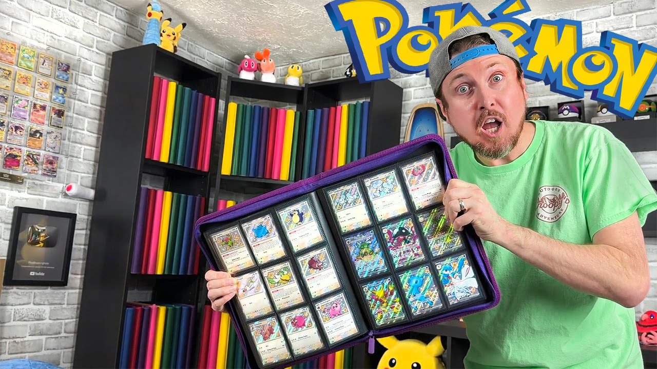 Updating My Pokemon Binders and I Hit BIG Cards, TWICE!