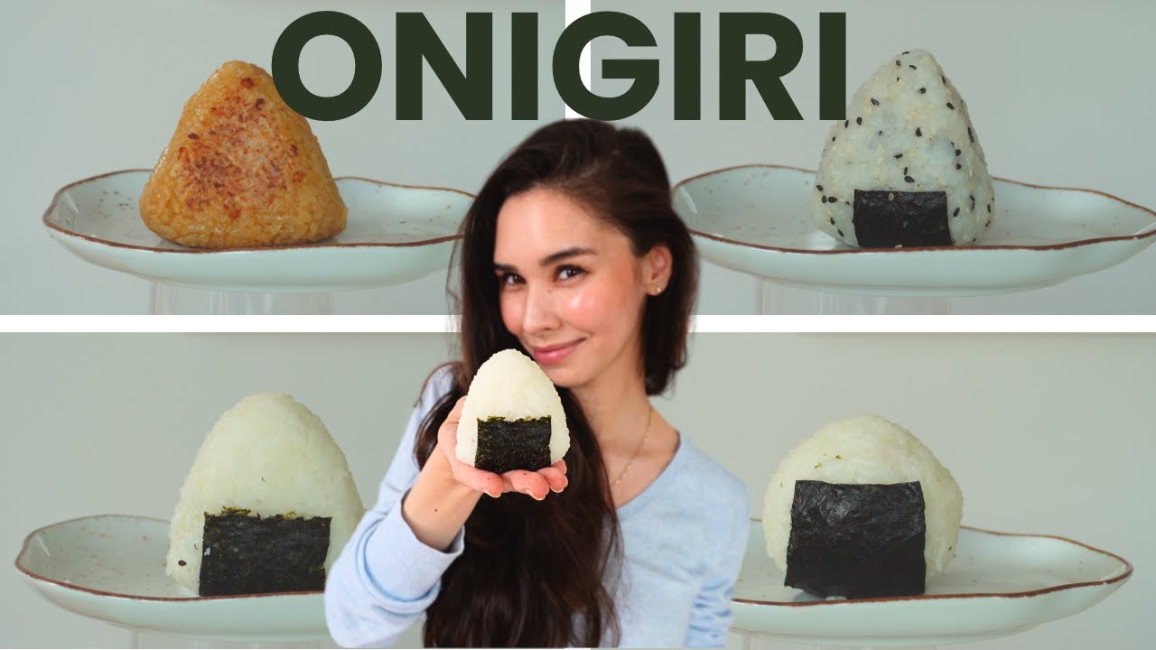 DOMOWE ONIGIRI - ULUBIONE 4 SMAKI, RYBNE I WEGAŃSKIE