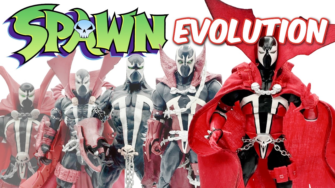 How 30 years of Spawn Action Figures defined the toy industry