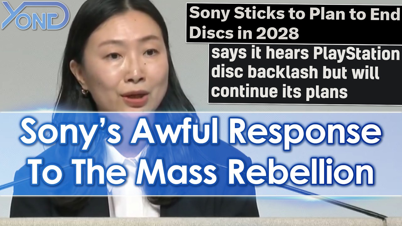 Sony ответили на массовый бунт из-за отказа от дисков... Получилось очень плохо