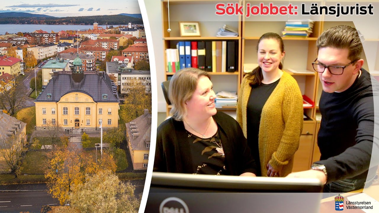 Bli jurist p&aring; l&auml;nsstyrelsen i V&auml;sternorrland!