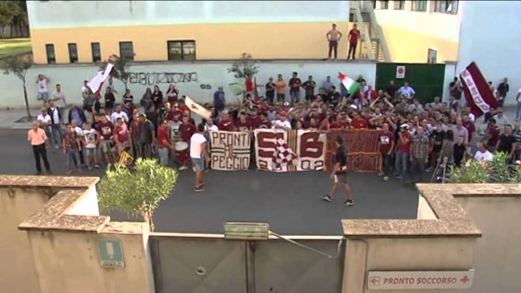 Acd Nardo' San Severo 4-0 . Fine gara. Calciatori e tifosi