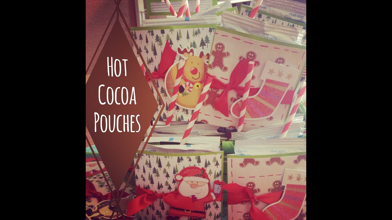 Craft Fair Idea #9: Hot Cocoa Pouches!  *giveaway CLOSED* 2015