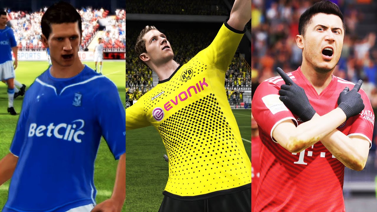 ROBERT LEWANDOWSKI IN EVERY FIFA (09-22)