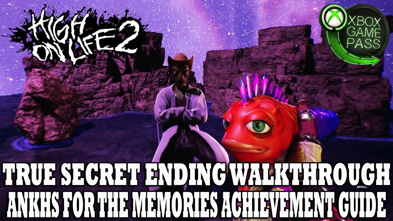 High on Life 2 Guide | Real Secret Ending Easter Egg | Ankhs For The Memories Achievement Guide