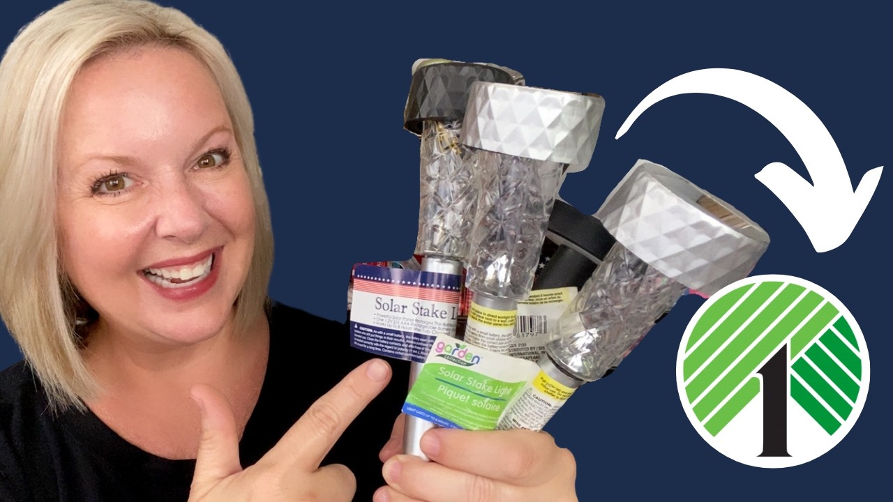 Amazing $1 Solar Light Hacks using Dollar Tree Outdoor Solar Lights