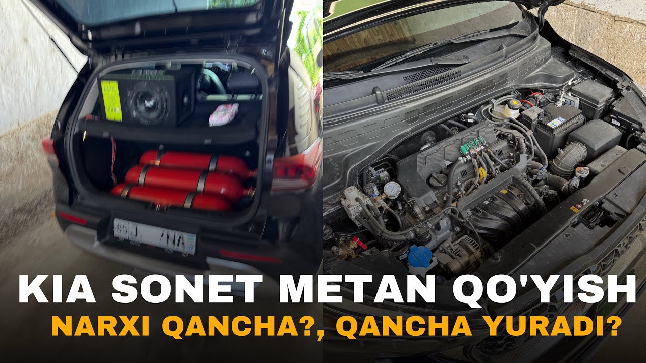 Kia Sonet Metan qo’yish 2025 | Kia narxlari 2025 | Kia Sonet 2025