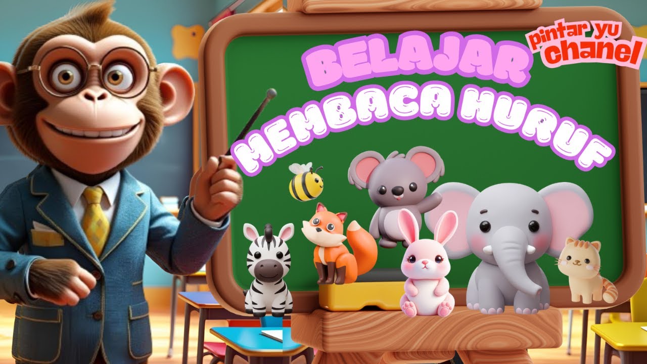 Anak Susah Membaca Coba Video Ini! Belajar Membaca  Paling Mudah