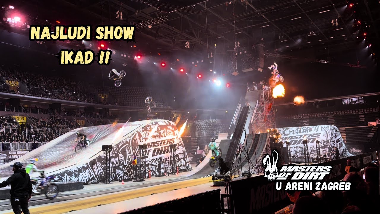 Prvi Vlog!!! - Masters Of Dirt | Arena Zagreb🔥🏍️🏍️