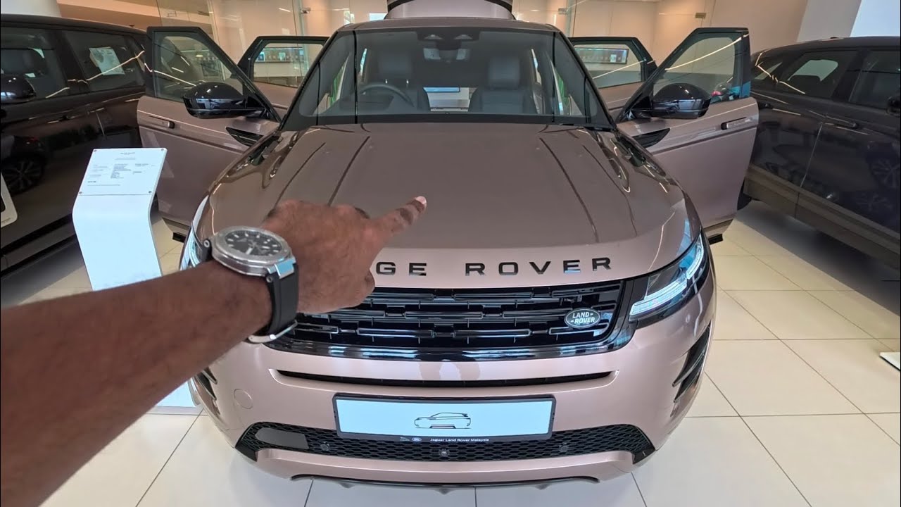 POV! Новинка 2025 года! RANGE ROVER EVOQUE в цвете «коринфская бронза» и сиденьях из кожи Windsor...