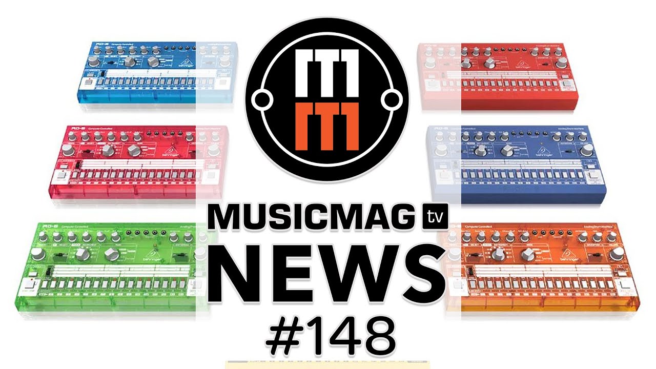 MusicMagTV News #148: Somalab Ormanent 8, Behringer PPG Wave, обновлене Roland TR-8S и др.