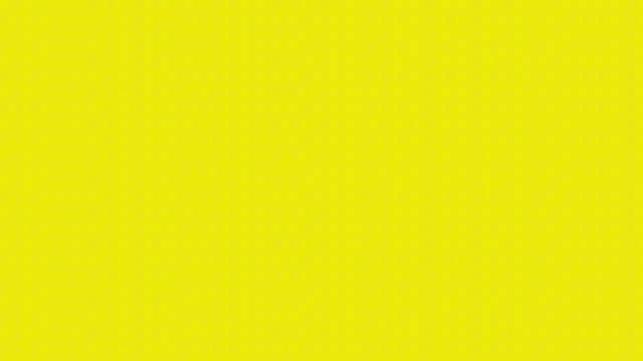 Yellow Screen HD– 10 Hours | Background Lighting, Display Test, LED Matching