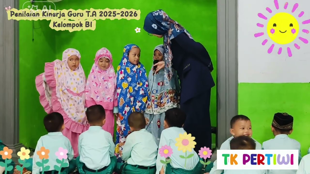 PKG kelompok B1 T.A 2025-2026 Pembelajaran Pendidikan Anak Usia Dini PAUD TK Pertiwi 