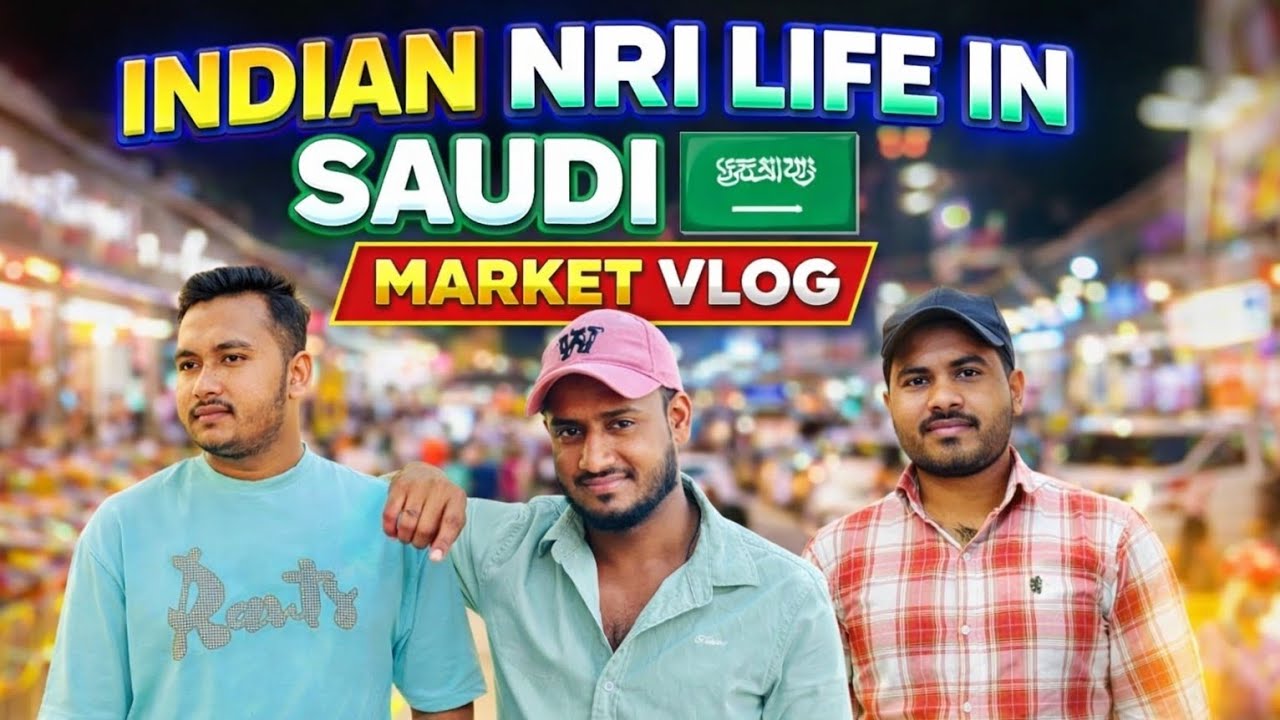 Indian NRI Life in Saudi 🇸🇦 | Full Market Shopping & Food Vlog | Ramzan Day 10