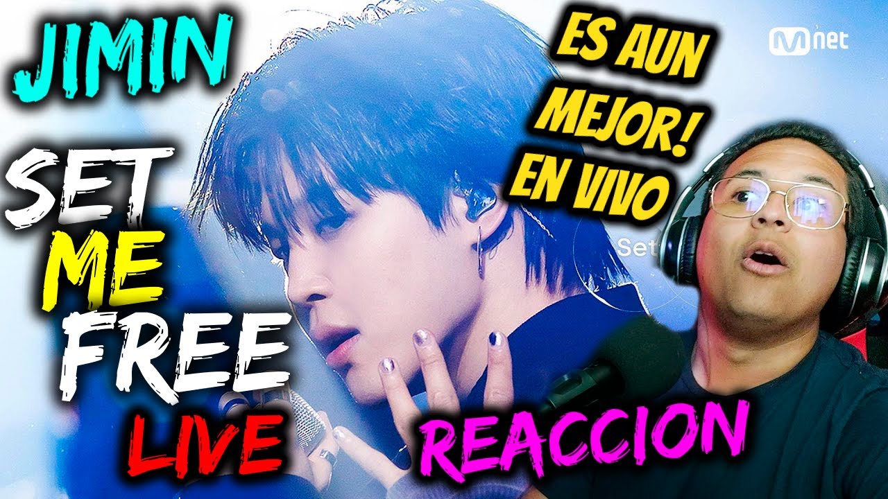 EN VIVO ES AUN MEJOR! | Jimin - Set Me Free Pt.2 EN VIVO REACCION