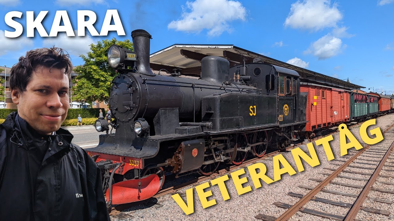 Veterantåg och andra historiska sevärdheter i Skara