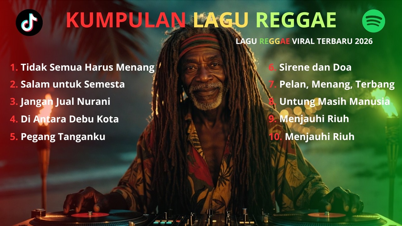 Lagu Reggae Terbaru 2026 🔥 Kumpulan Musik Reggae Ska Bali Rastafara TikTok Viral Terbaik