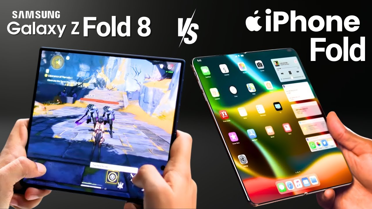 Samsung Galaxy Z Fold 8 vs iPhone Fold — GAME CHANGER!