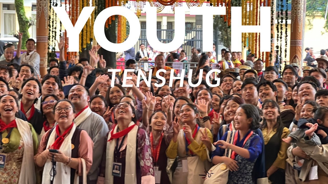 Tibetan Youth Tenshug 🙏 Prayer, Dance Performance | Global Tibetan Youth Gathering#tibetanvlogger