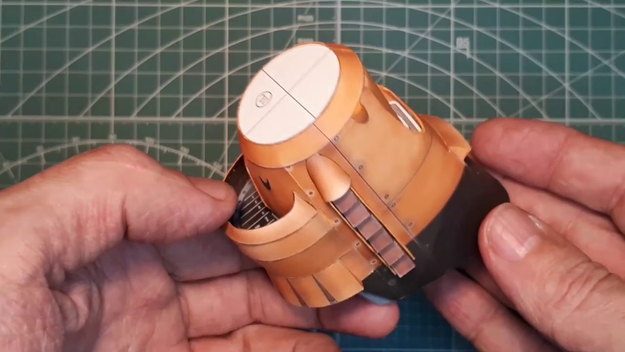 Building the Junkers Ju-87B Stuka 1/24 scale paper model Video 1