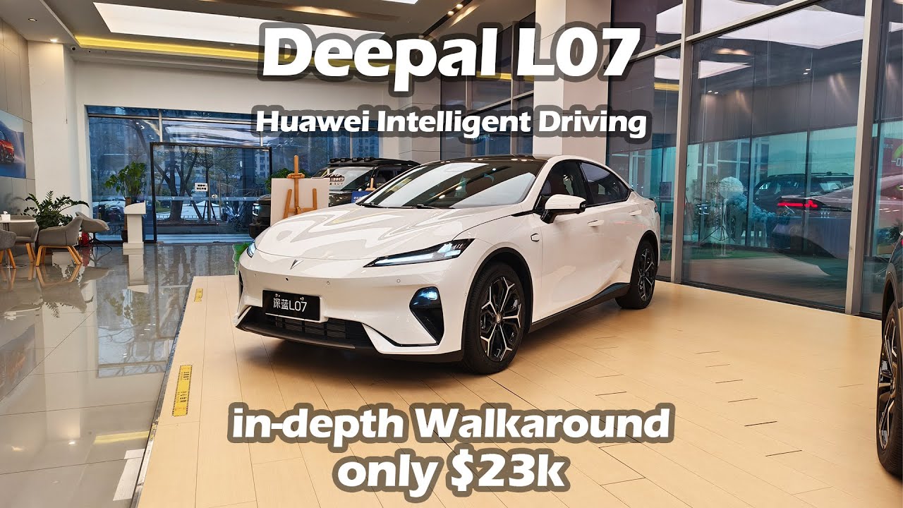 2025 New Deepal L07 with Huawei Tech Intelligent Driving in-depth Walkaround - Big Bear Test Car