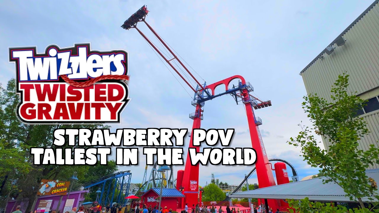 NEW Twizzlers Twisted Gravity POV at Hersheypark
