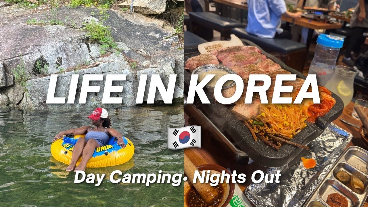 Day Camping in Ulsan 🌿 + A Fun Night Out in Daegu | Korea Vlog