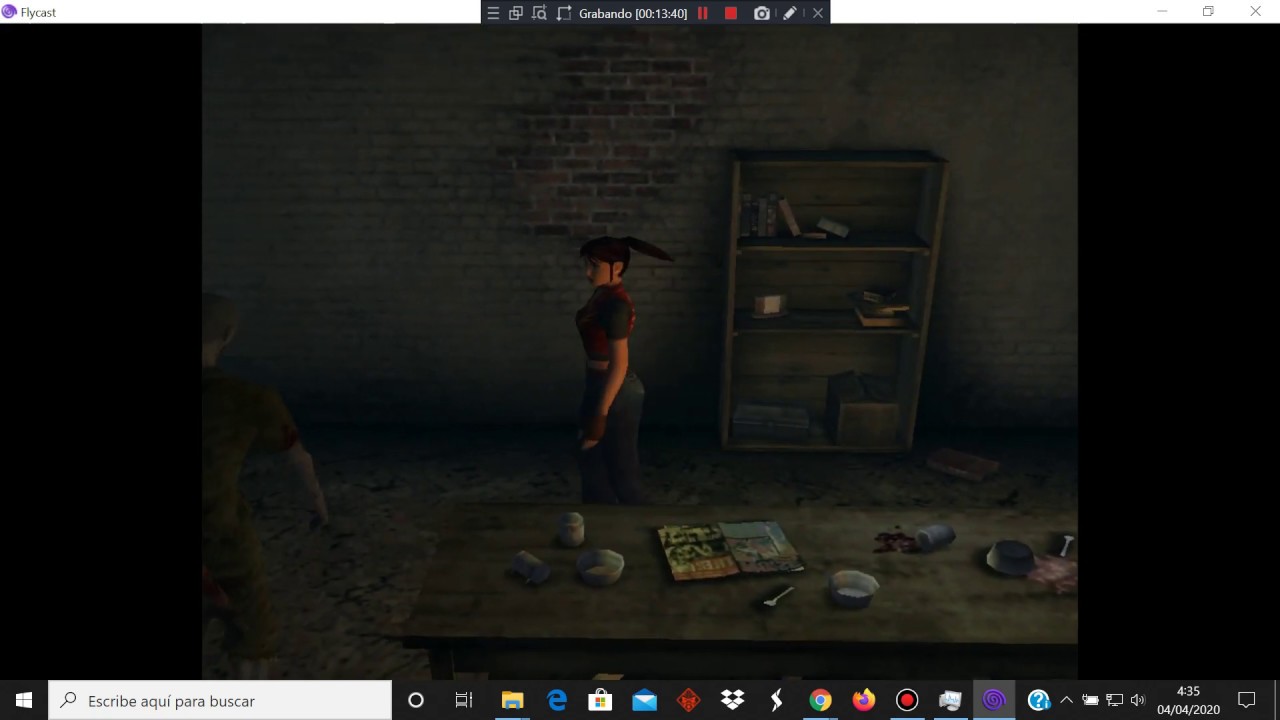 Resident Evil Code Veronica - Dreamcast Sega - Flycast r389 emulator - test Windows 10
