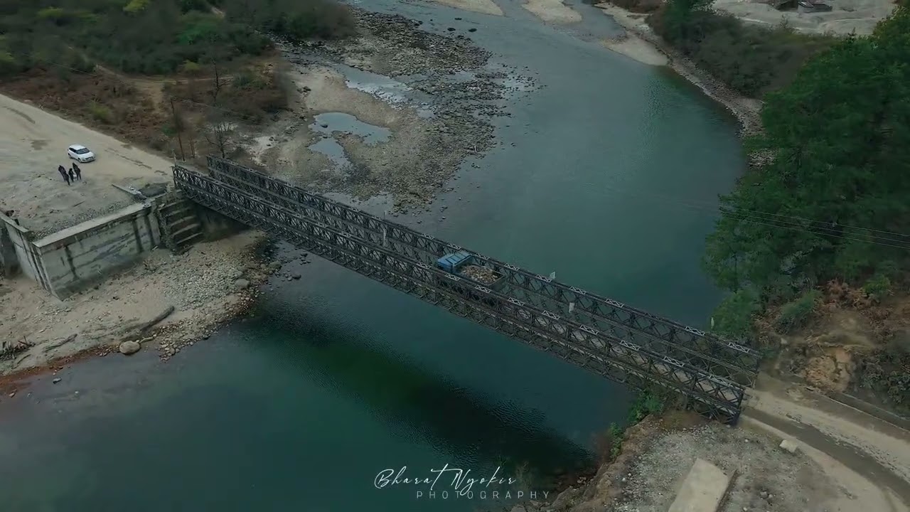 MENCHUKHA From above || Birds eye view Mechuka || Shi Yomi District Arunachal Pradesh || BNK
