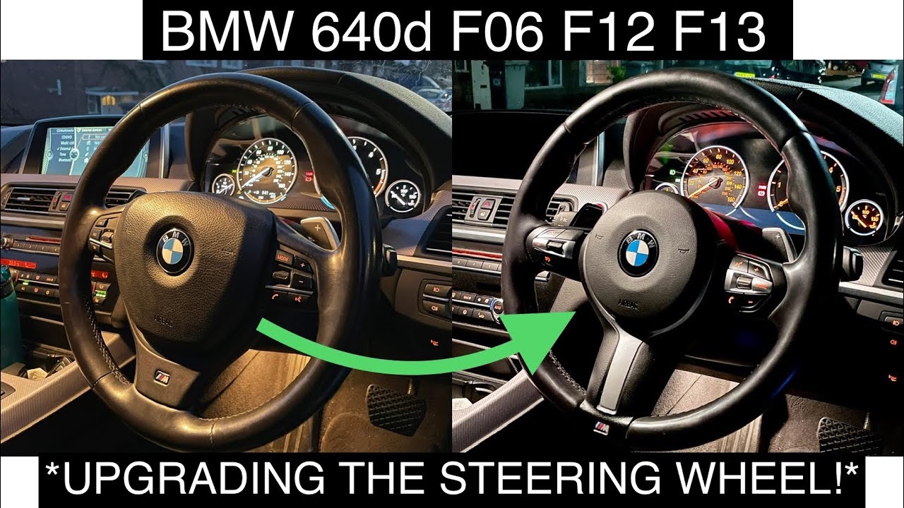 BMW 640d - How to replace your steering wheel *DIY* F06 F12 F13 6 Series