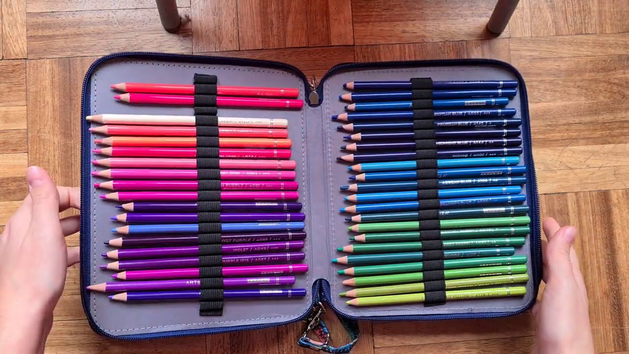 update matériel : crayons de couleurs