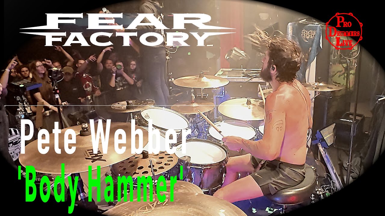 Pete Webber - Fear Factory - 'Body Hammer' Drum Cam